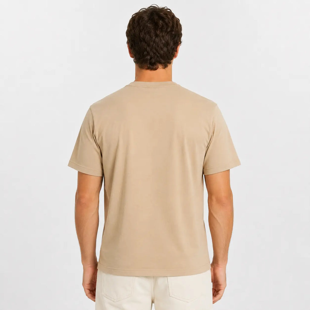 Classic Cotton T-Shirt (Beige)