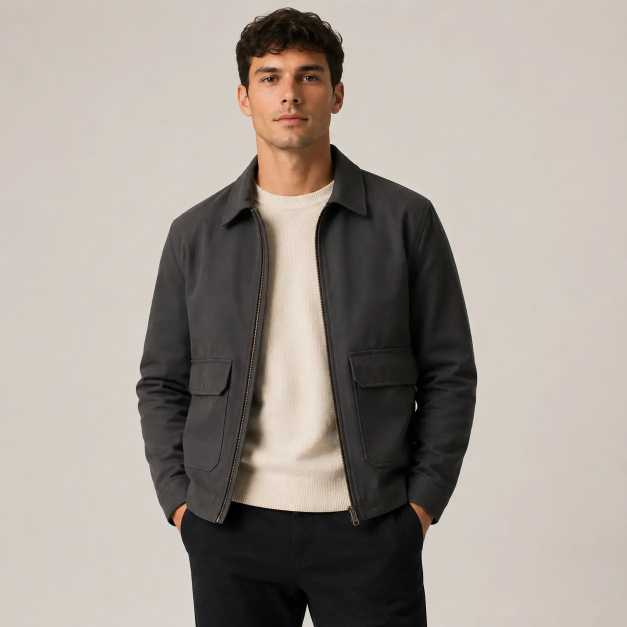 Grey Jacket